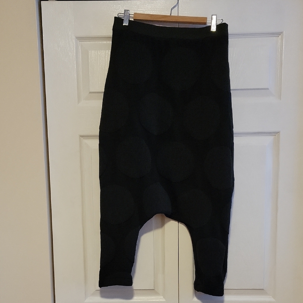 Black Tapered Jogger Sweatpants Relaxed Fit